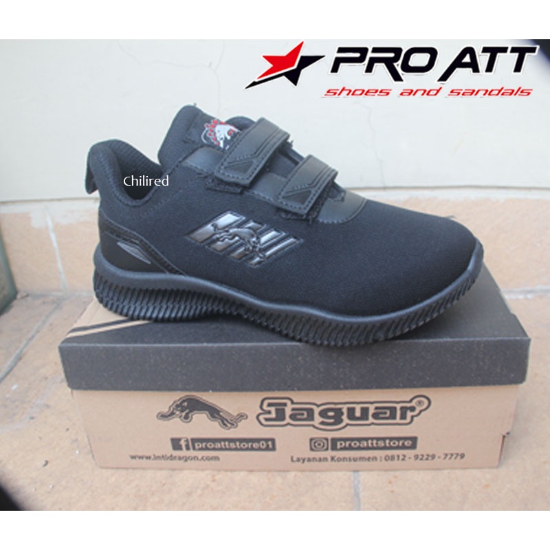 PROMO Sepatu sekolah PRO ATT / Sepatu Anak-anak / Sepatu Sekolah Anak / Sepatu Hitam Polos / Sepatu Sekolah / Fashion Anak-anak