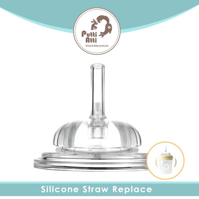 PUTTI ATTI SILICONE STRAW / 1PACK