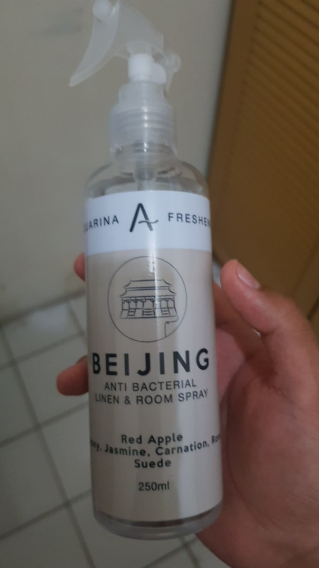 Aquarina Freshener Room Linen Spray Room Spray Parfum Pengharum Ruangan