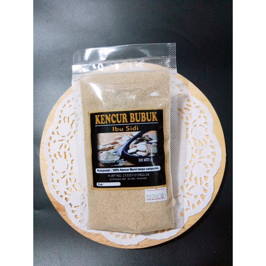 

KENCUR MURNI HERBAL IBU SIDI