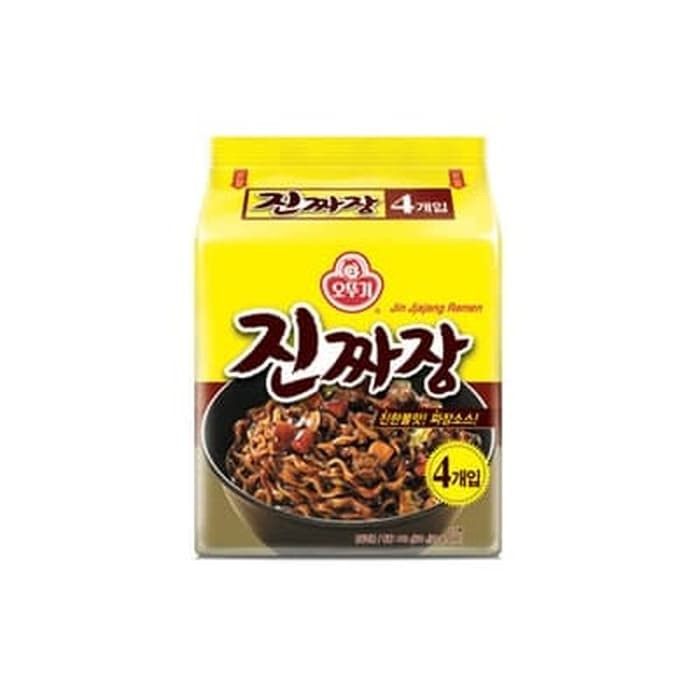 

#HANDCARRY Ottogi Jin Jjajang 135g X 4s - UFOHCR2107