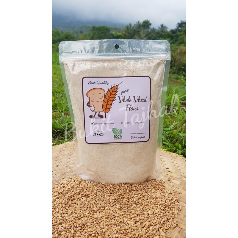 

Whole Wheat Soft Flour 3kg / Tepung Gandum Halus 3kg