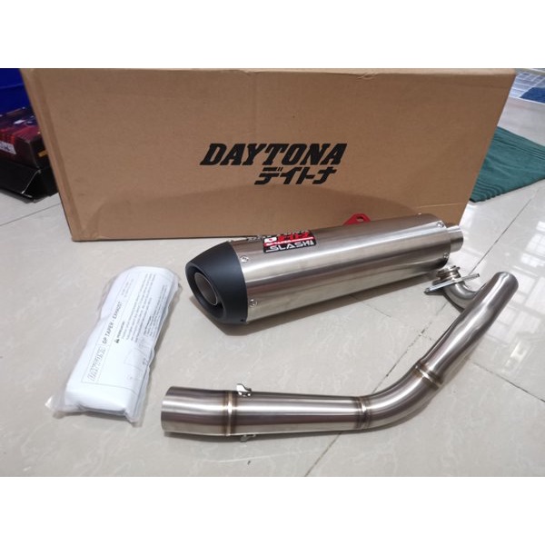 KNALPOT DAYTONA GP TAPER SLASH NMAX NEW