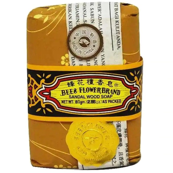 BEE&FLOWER Import RRC Sabun Mandi Cap Tawon - Coklat [125g]