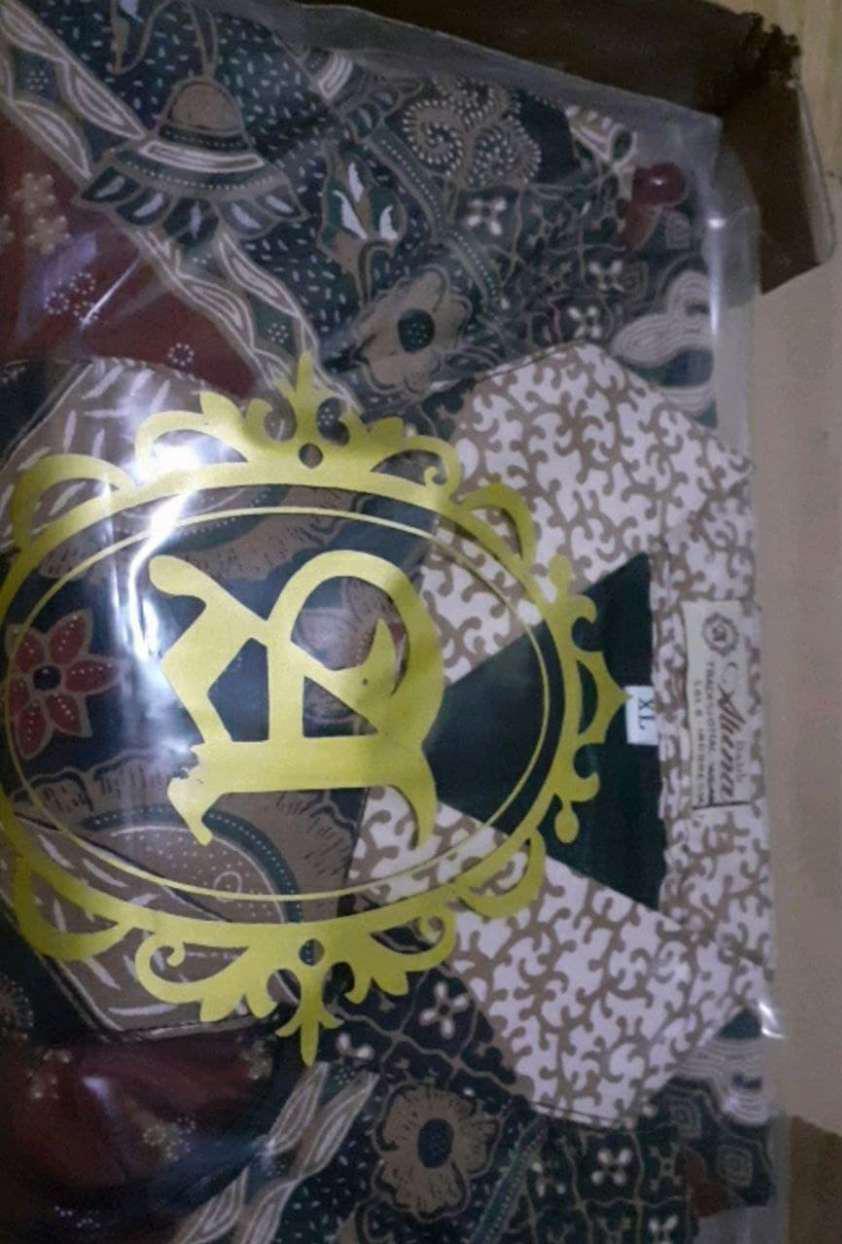 Batik Pria Lengan Panjang Slim Fit Premium Full Furing Original Produksi Batik Aluna Solo Pcw 008