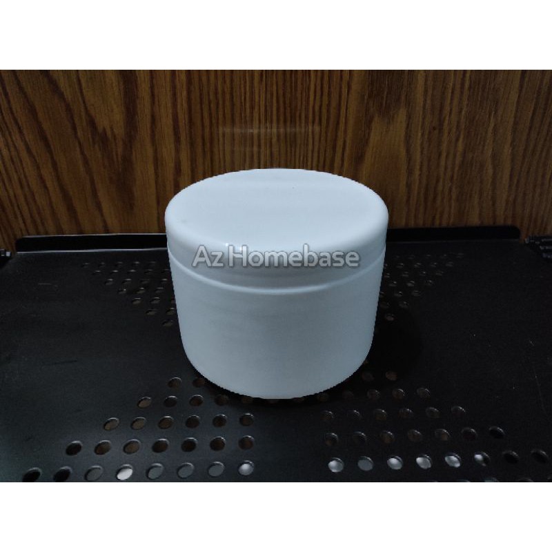 Toples 500ml HDPE Putih 50pcs - Toples Plastik 500ml - Pot Lulur 500 ml - Pot HB 500 ml