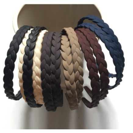 BANDO DOFF KEPANG - Premium Bandana Korea Model Kepang - Braided Matte Headband