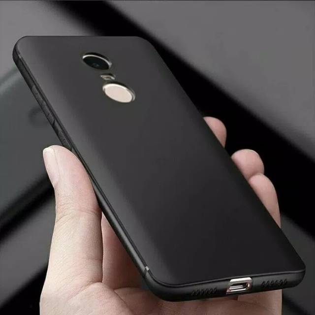 Softcase Black matte Xiaomi Redmi