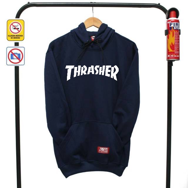 COD TERLARIS HOODIE SABLON THRASHER PREMIUM / PRIA &amp; WANITA / Sweater / Switer / Hoodie Kekinian / Hoodie Hits / Switer Pria/Hoodie Polos/ SIZE S M L XL XXL 2XL XXXL 3XL Termurah Murah Ukuran Big Size Jumbo