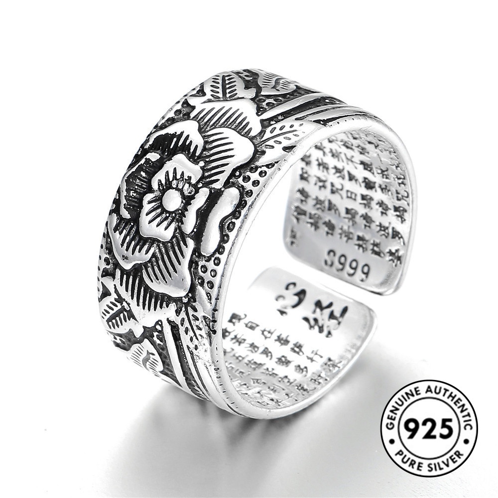 S925 Ring Silver 925 Silver  Personality Creative