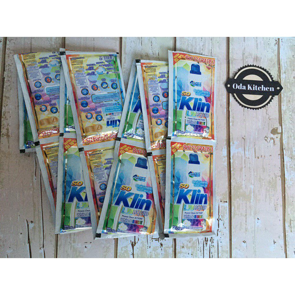 SO KLIN LIQUID RENCENG 12X22ml