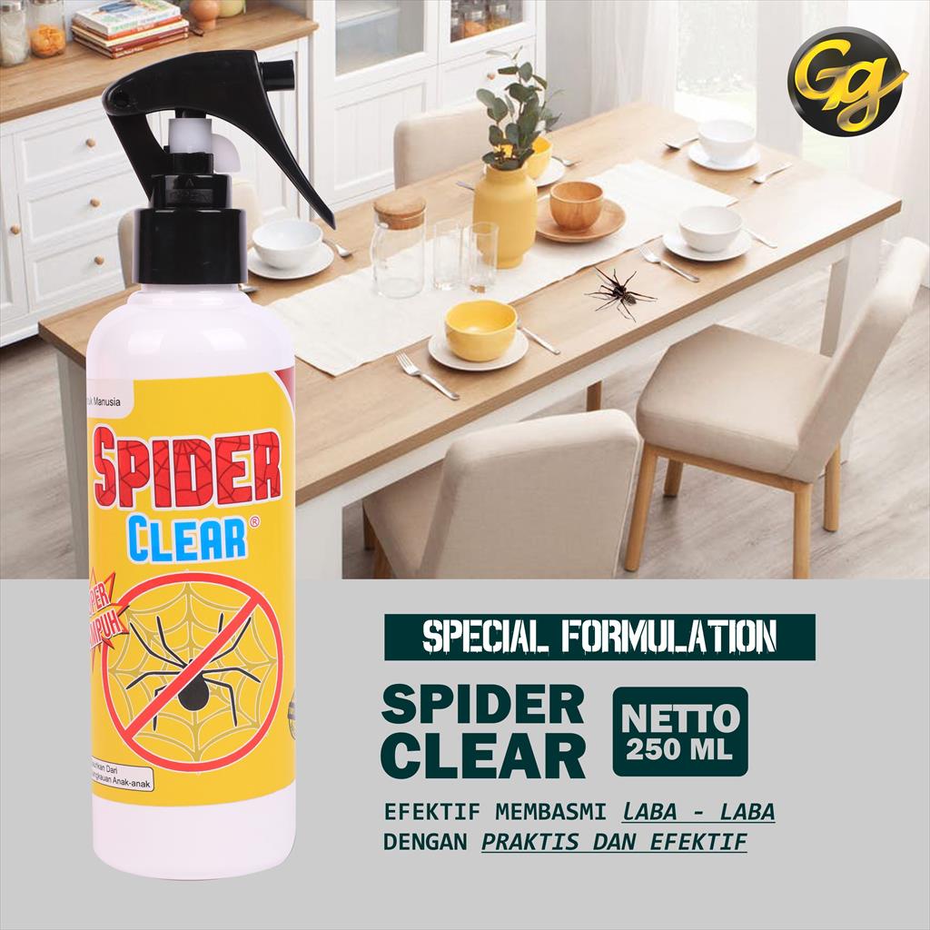 SPIDER CLEAR 250 ML PEMBASMI LABA LABA INSEKTISIDA