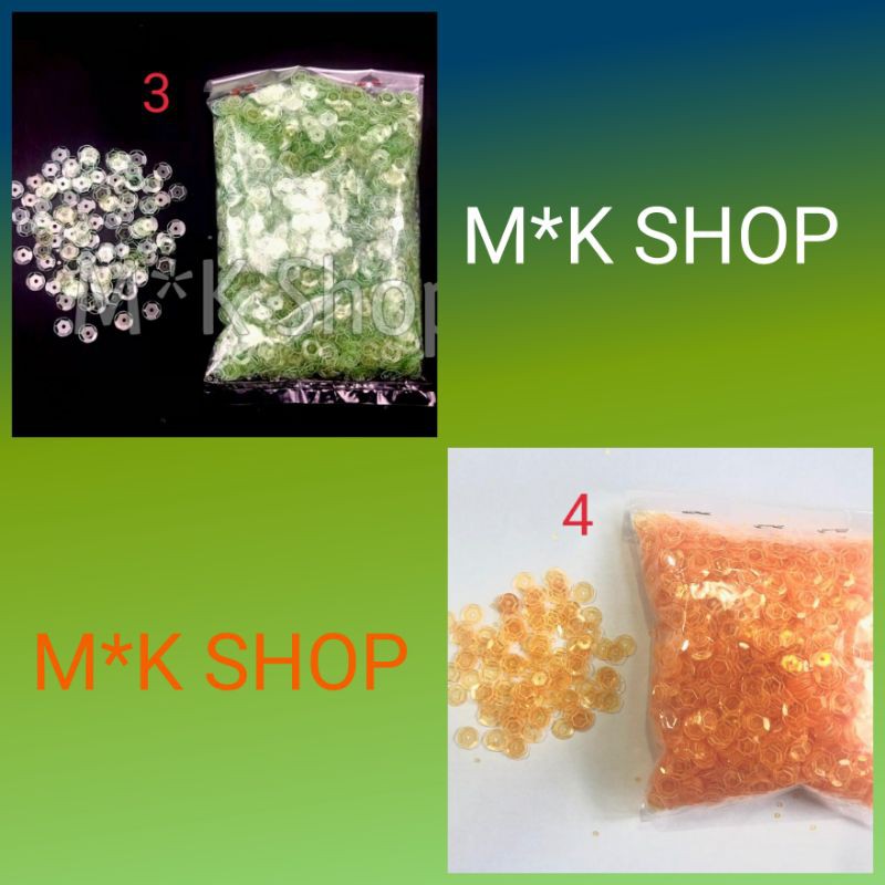 Payet Cup/Ramboci Mangkuk/cekung Ukuran. 6 mm harga/50 gram