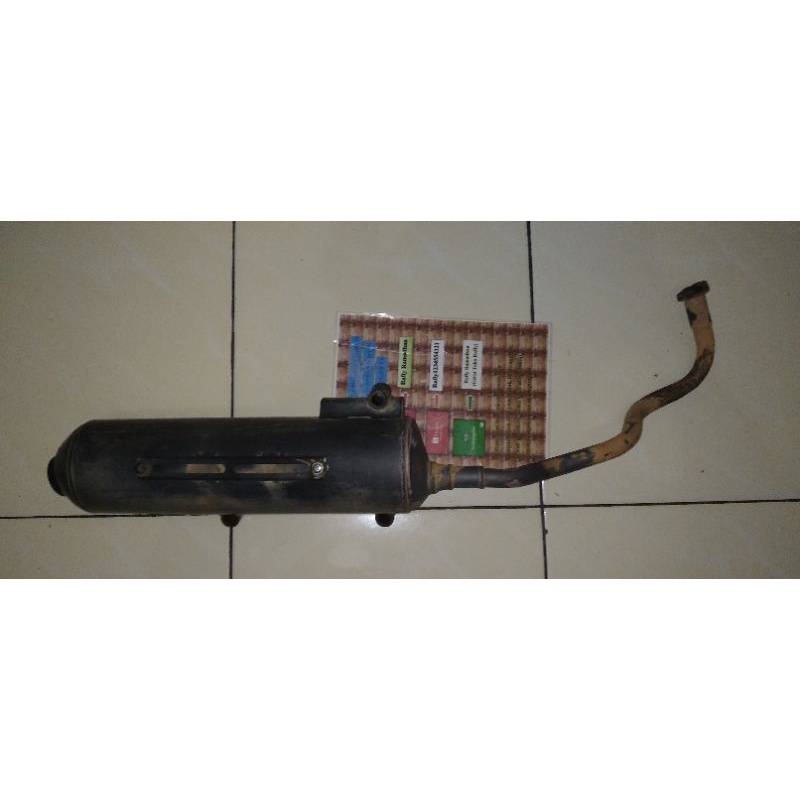 knalpot vario 125 old kzr in 1 standar ori Ahm vario 125 bohlam