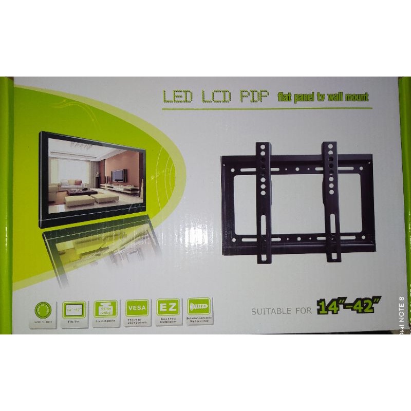 Bracket Breket Braket TV LED LCD PDP 14&quot;-42&quot; Slim FIX