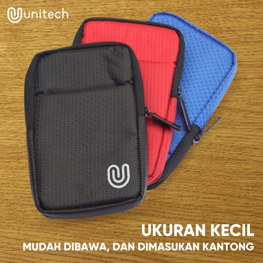 Case External Harddisk 2.5&quot; Unitech Pouch / Sarung External Harddisk