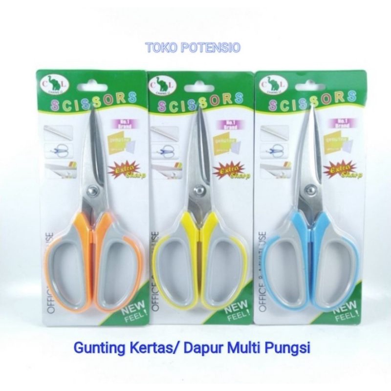 

GUNTING KETAS / DAPUR MULTI PUNGSI WARNA WARNI