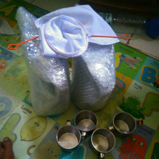 1set Teko Thai Tea + 2 Mug 8cm + Saring