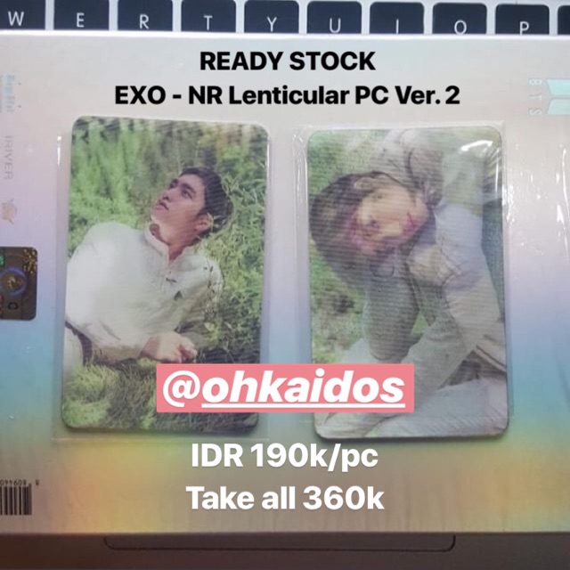 EXO - NATURE REPUBLIC LENTICULAR VER. 2