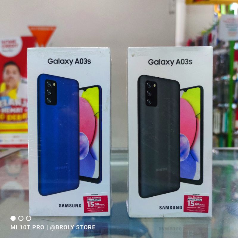 Jual SAMSUNG GALAXY A03S 4/64 GB GARANSI RESMI | Shopee Indonesia