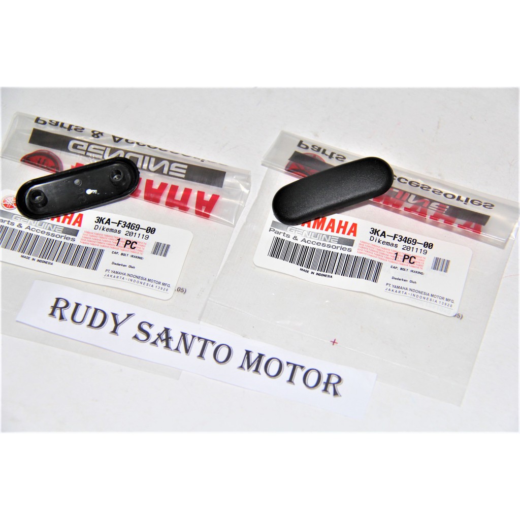 Tutup kleman segitiga stang cap bolt Rxking rx king vixion scorpio 3KA-F3469-00 original 2pcs-3