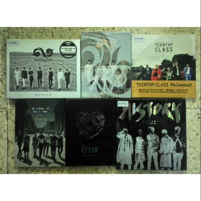 Official 1st Press Sealed Album Infinite Season 2 / Teentop Top Class