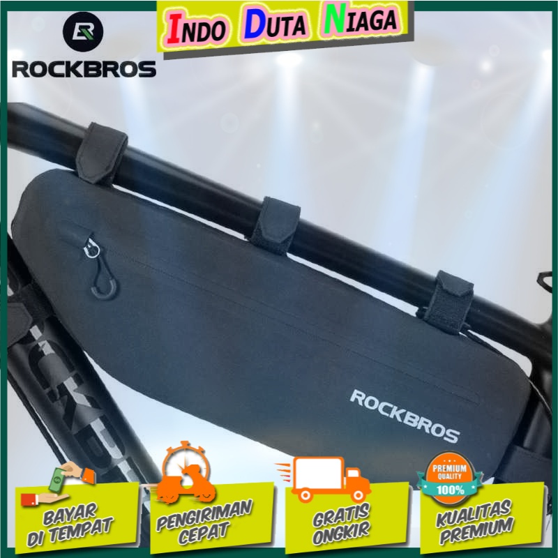 Rockbros Tas Sepeda Frame Segitiga Waterproof Bike Bag - AS-043