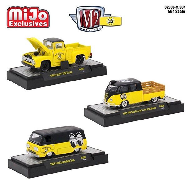 MOONEYE MIJO VW FORD PICKUP ECONOLINE By M2 Machines