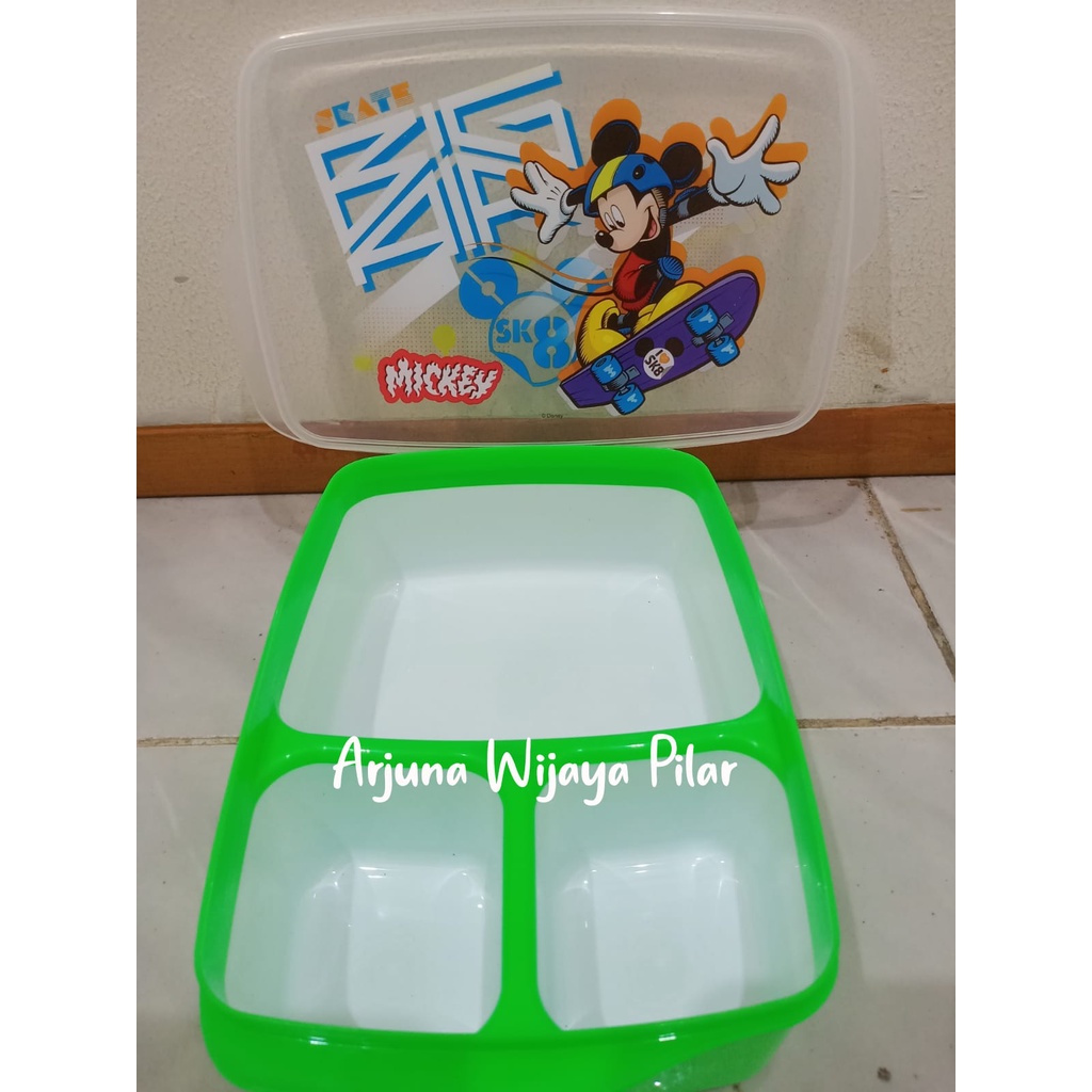 Lunch box Gunma Charakter Sekat 3 Gambar Calista - Tempat Makanan