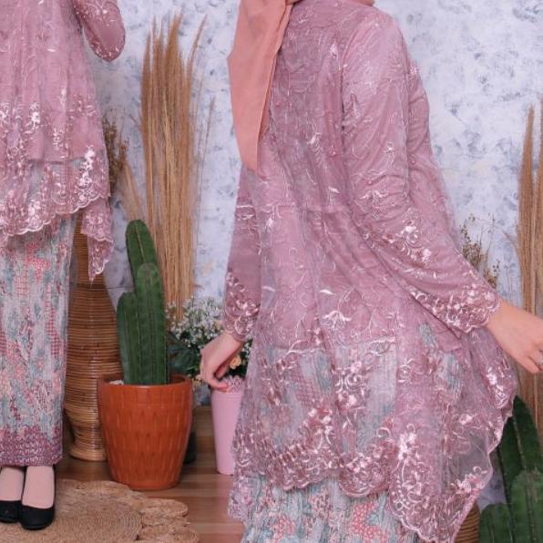 ❇ KEBAYA BROKAT MODERN - KEBAYA TUNIK TILLE CANTIK - TUNIK MAURI - TUNIK AZALEA - TUNIK KEKINIAN ☂