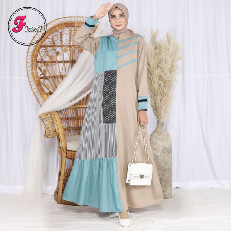 Gamis toyobo murah meriah fizzi ori
