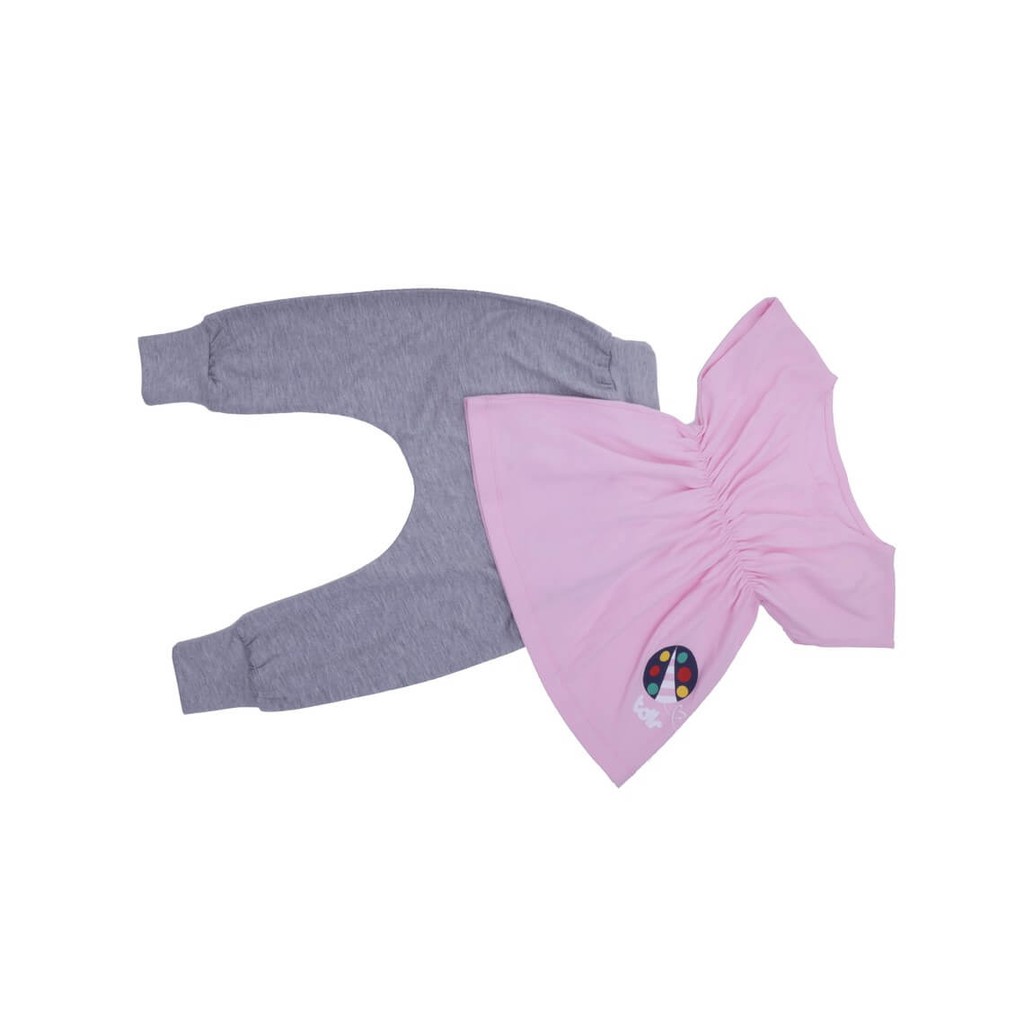 Setelan Anak Perempuan COTTON COMBED T 0258