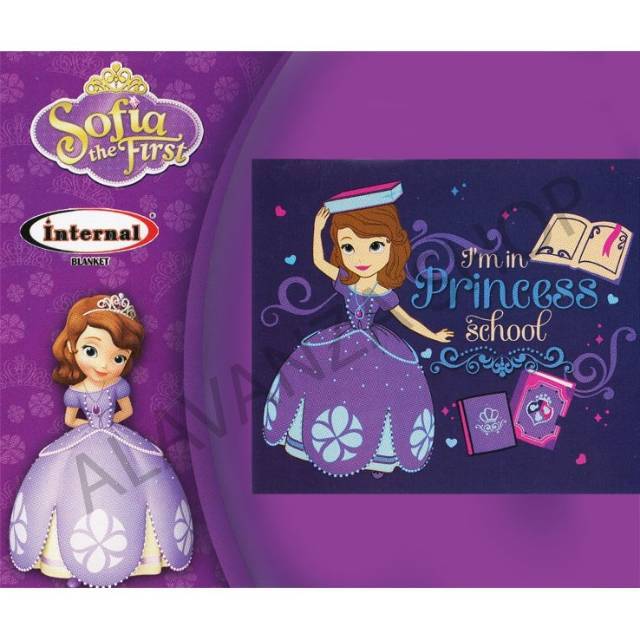 Selimut bulu internal jumbo princess sofia princess. Selimut jumbo karakter princess sofia  230x200