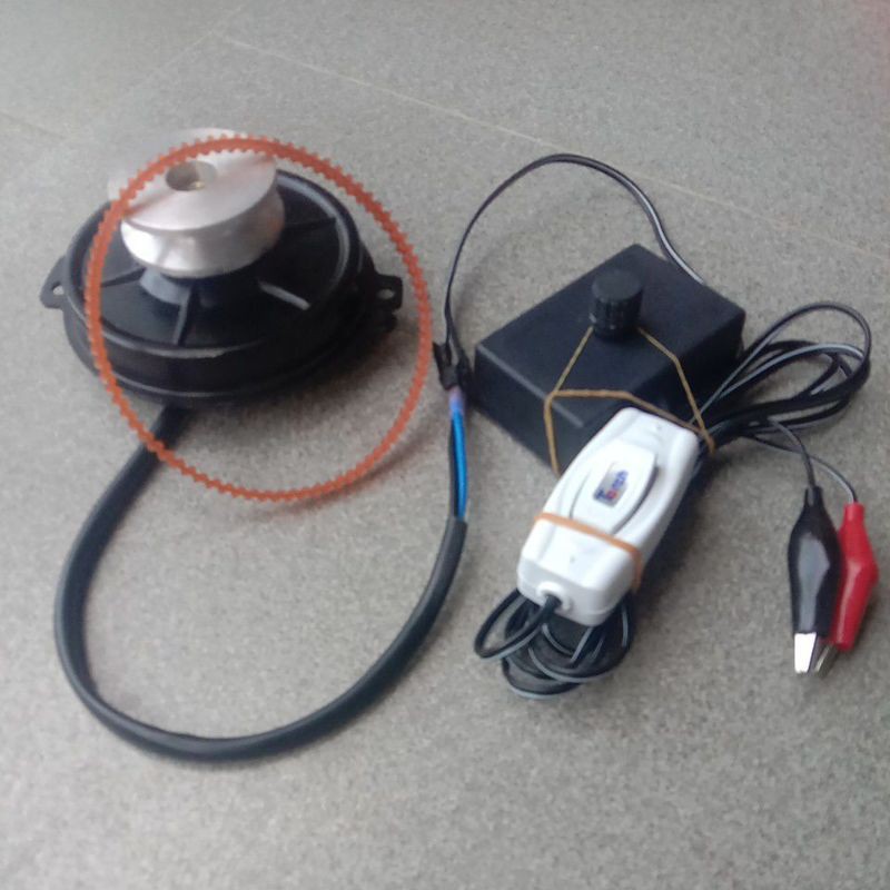 Dinamo DC plus dimmer pully dan linden mesin harum manis
