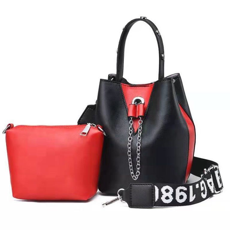 GI 2591 RISCE TAS 2in1 HAND BAG IMPORT WANITA CEWEK PEREMPUAN JAKARTA RED KHAKI GREEN GRAY BLACK