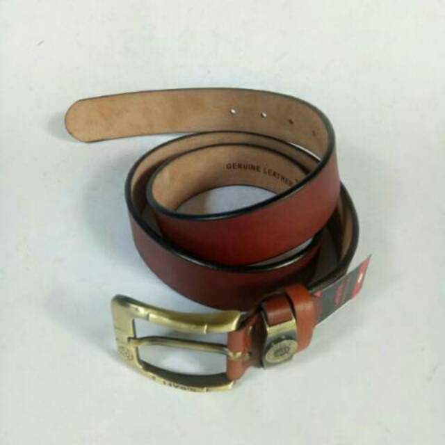 Sabuk kulit sapi asli pria ikat pinggang men belt 100% kulit asli panjang 120cm sabuk engkel