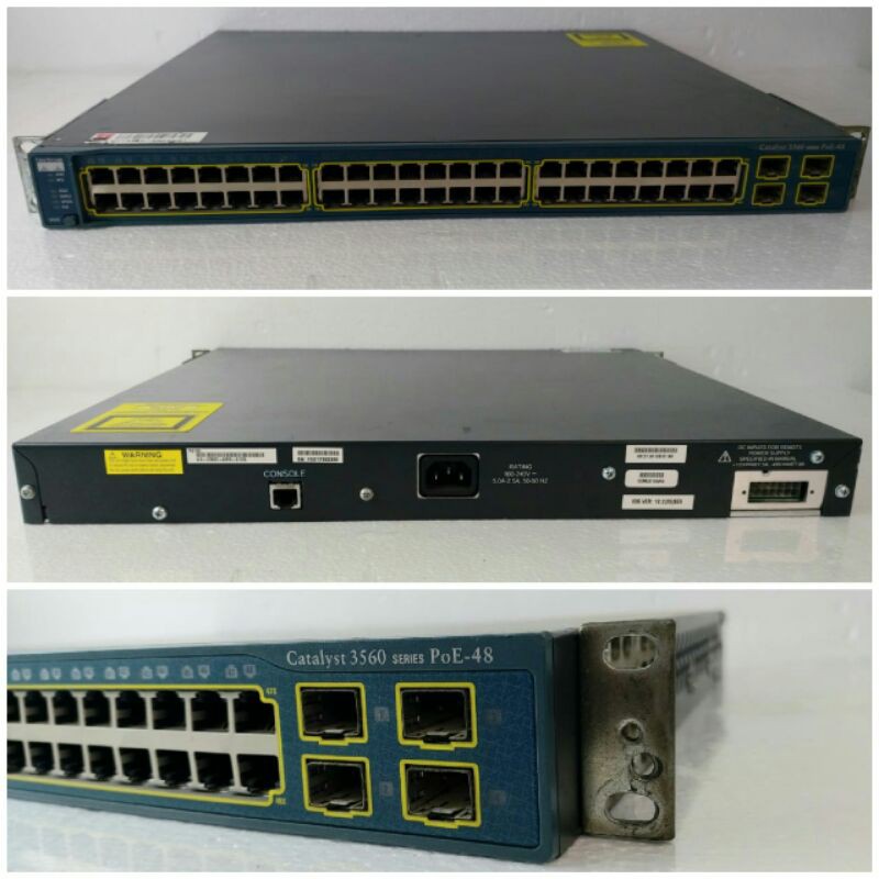 Cisco Catalyst 3560 Series POE-48 WS-C3560-48PS-S V05