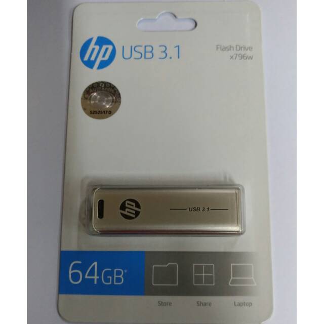 Flashdisk HP x796 64GB USB 3.1 Original