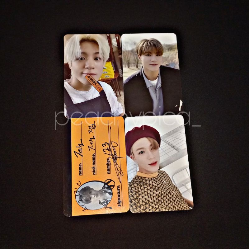 [ON SALE] NCT DREAM JENO We Go Up photocard, crew card, cafe hotsauce
