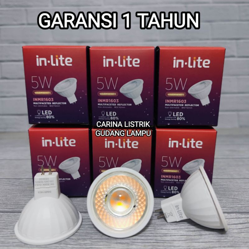 InLite / In-Lite LED 5W 5 WATT MR16 INMR1603 SNI