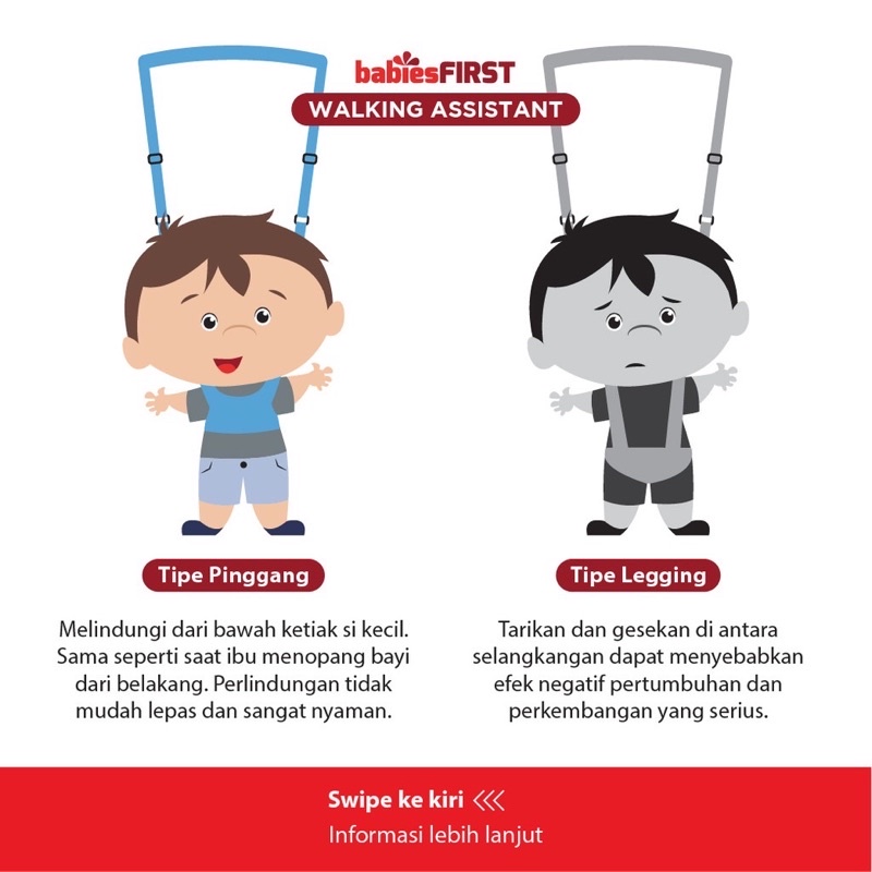 babiesFIRST Walking Assistans - Alat bantu belajar Jalan anak