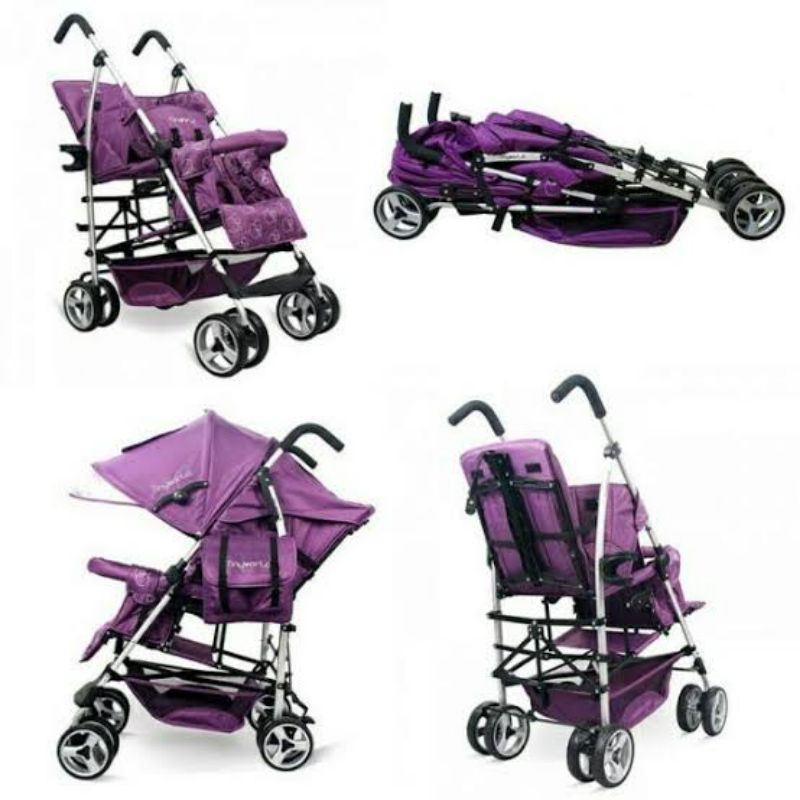stroller double tinyworld