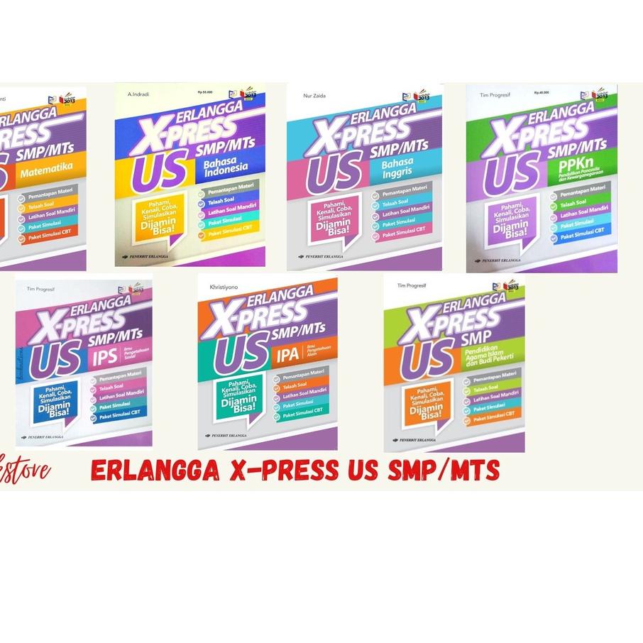 

Recommended ✽ ERLANGGA X-PRESS US SMP/MTS - Semua Pelajaran**