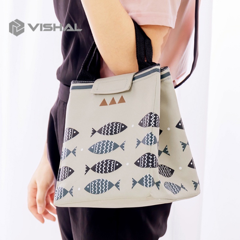 VISHAL LUNCH BAG TAS BEKAL TEMPAT MAKAN COOLER LUNCHBAG BOX MOTIF UNICORN VS-7