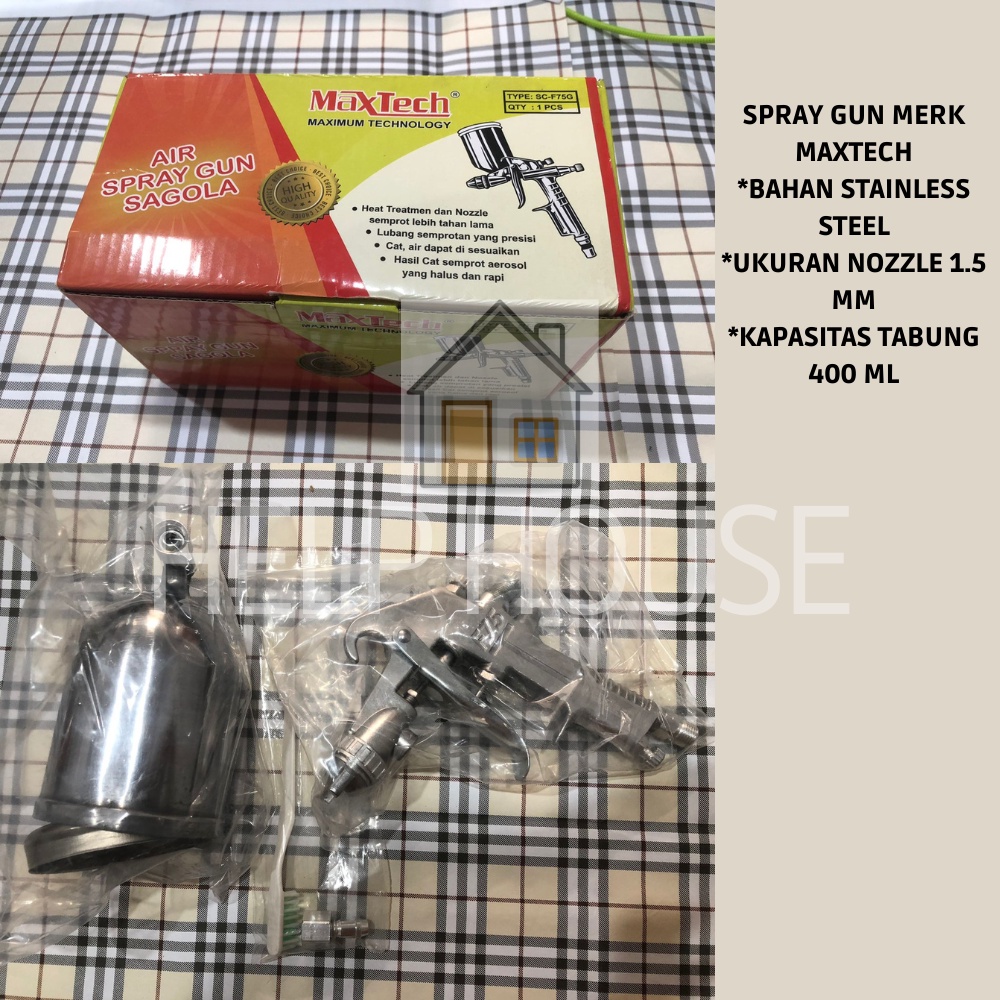 SPRAY GUN CAT HVLP MAXTECH MURAH