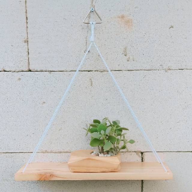 rak gantung kayu jati belanda/rak/ambalan