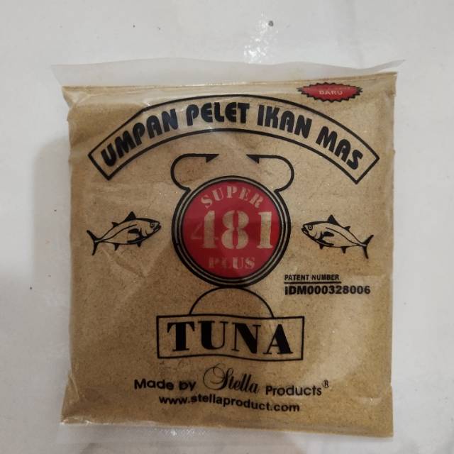 UMPAN PANCING TUNA 481 STELLA PELET TUNA 481 UNTUK NILA TOMBRO BAWAL STELLA UMPAN PANCING TERLARIS