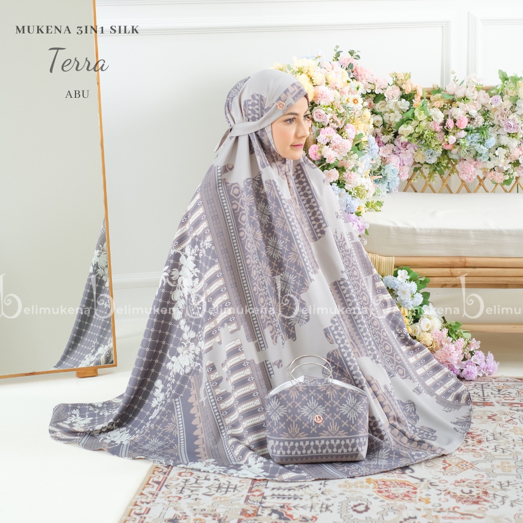 Mukena Dewasa Silk Premium 3in1 Bros Terra