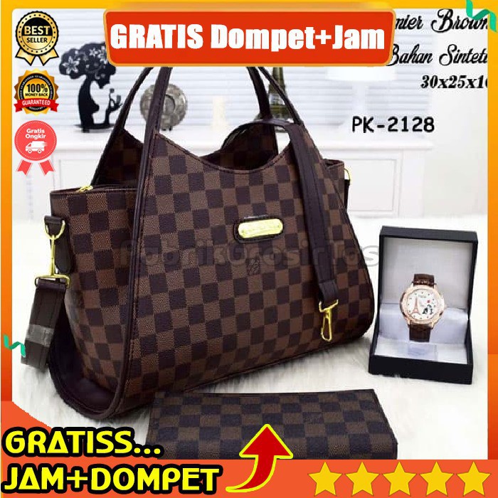 2670 TAS IMPORT WANITA FASHION KOREA GLOSSY BRANDED YSL SAC DE JOUR 26CM MORODER LEATHER HAND BAG /