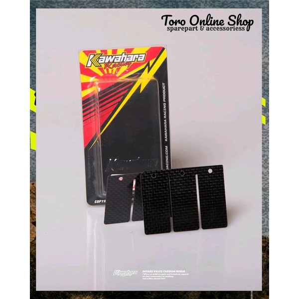 kawahara lidah membran karbon ninja 150. plat membran carbon ninja 150. lidah membran ninja